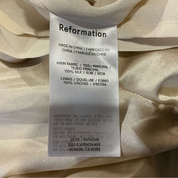 Reformation Silk Blouse - Picture 11 of 12